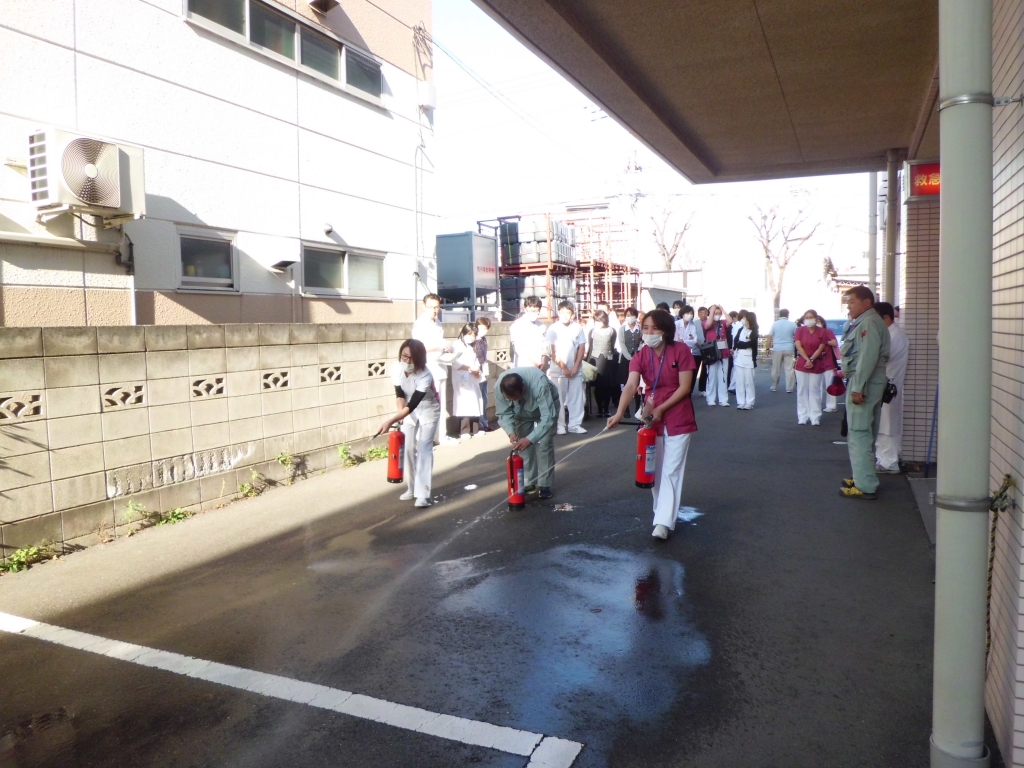 防災訓練を実施致しました。